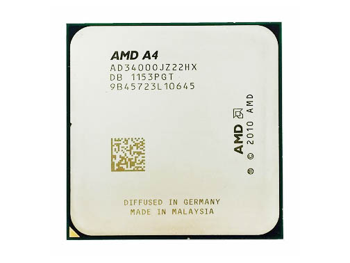 653356-001 - HP 2.5GHz 2MB L2 Cache Socket FS1 AMD A4-3310MX 2-Core Processor