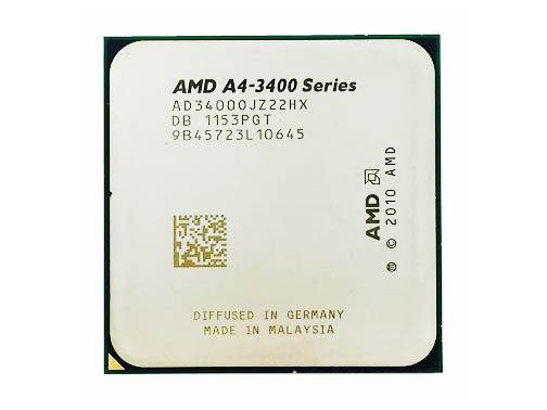 AD3400OJZ22HX - AMD A4-3400 2-Core 2.7GHz 1MB L2 Cache Socket FM1 Processor