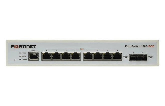FS-108F-POE - Fortinet FortiSwitch 8-Port Gigabit Ethernet Network Switch