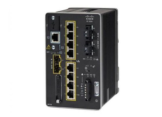 IE-3200-8P2S-E - Cisco Catalyst IE3200 8-Ports PoE+ 1000Base-T RJ-45 2 xSFP GbE Rugged Switch