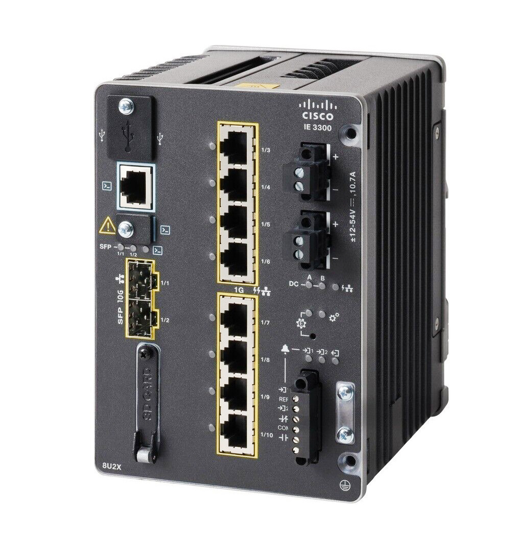 IE-3300-8U2X-A - Cisco Catalyst IE-3300 Ethernet Switch PoE Switch