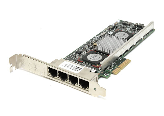 0R519P - Dell Netxtreme II 5709 4-Port Gigabit Ethernet PCI-Express x4 Convergence Network Card