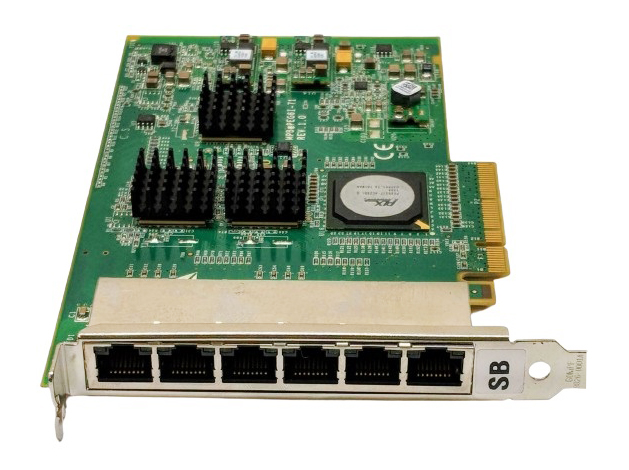 0YK537 - Dell 6-Port 1GB Ethernet Network Interface Card Server Adapter