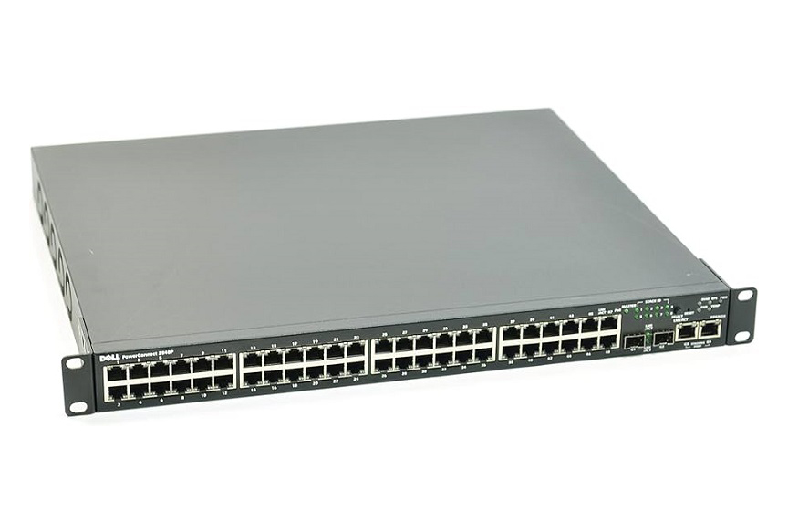 223-5537 Dell PowerConnect 3548P 48-Ports x 10/100 PoE + 2 x shared SFP Fast Ethernet Switch