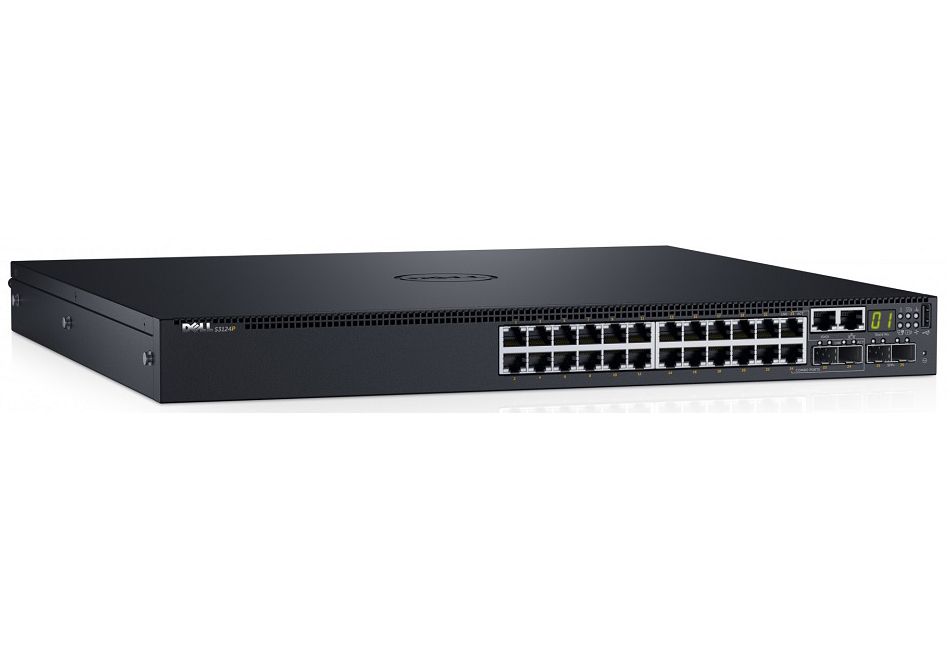 463-7672 Dell PowerConnect S3148P 48-Port 1GbE 2x 10GbE PoE Gigabit Ethernet Switch