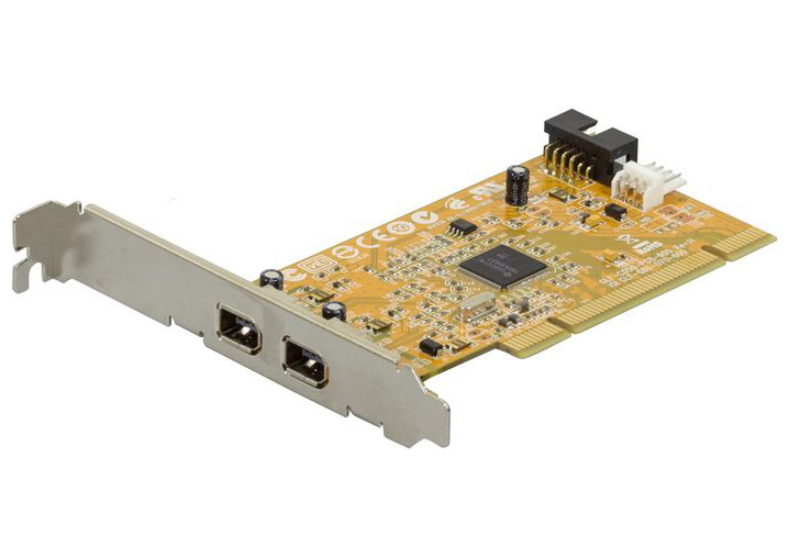 491866-002 - HP Hi348 2-Port IEEE 1394B PCI-Express Firewire Card