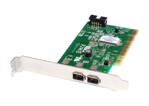 491886-001 - HP 1394b Dual Port PCI-Express x1 Full Height Firewire Card