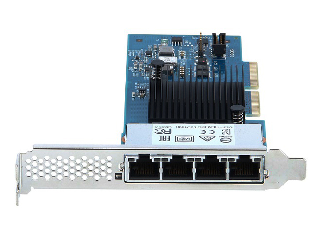 4XC7A08225 - Lenovo QLogic QL41134 4-Port 10GBase-T RJ-45 Copper PCI-Express Network Adapter