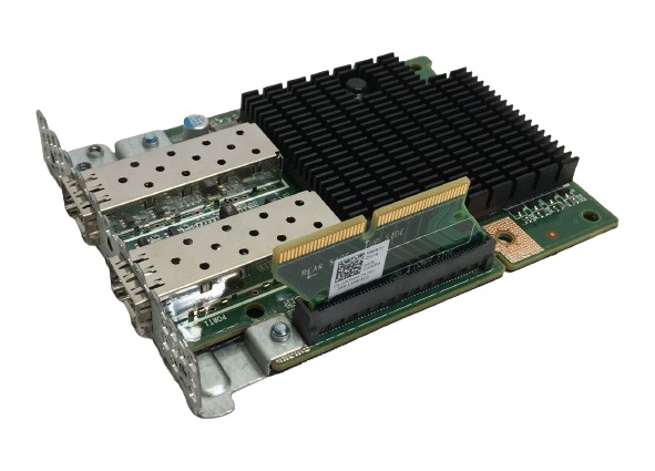 555-BCKM - Dell Intel X710 2-Port 10GB DA/SFP+ /+ I350 DP 1GBE Network Daughter Card