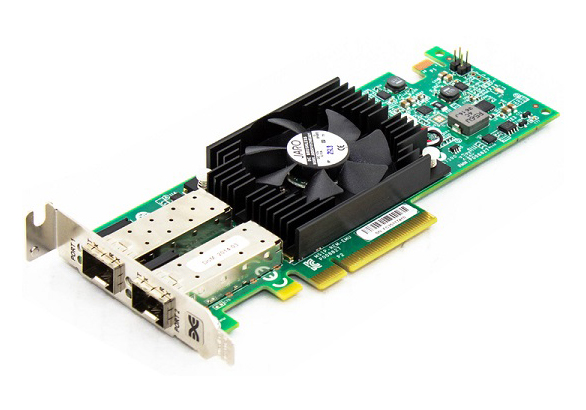 6FC2Y - Dell Emulex OCe14102-U1-D 2-Port Fibre 10GB SFP+ PCI-Express x8 Fibre Ethernet Adapter