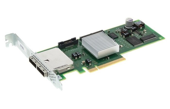 74Y8748 - IBM 2-Port SAS 3GB/s PCI Express x8 Low Profile Disk/Tape Adapter