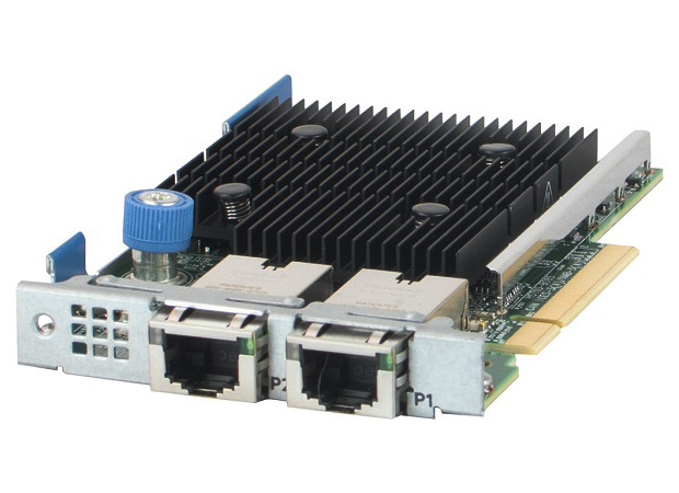 817719-001 - HP 535FLR-T Dual-Port 10GbE PCI-Express 3.0 x8 Ethernet Adapter