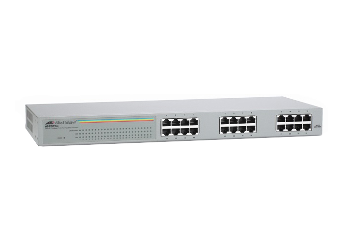990-002715-50 Allied Telesis FS700 AT-FS724L 24-Ports Un FE Switch