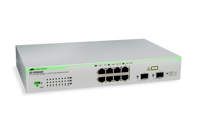 AT-FS909M-50 Allied Telesis FS900M 8-Port 1x SFP Combo Access Switch