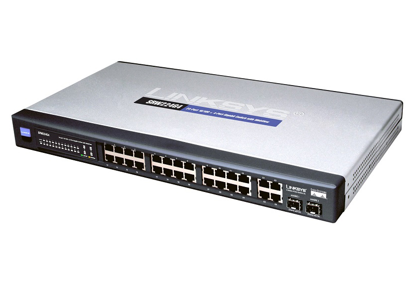 EF3124 Linksys EtherFast 3124 24-Port 10/100 Ethernet Rackmount Switch