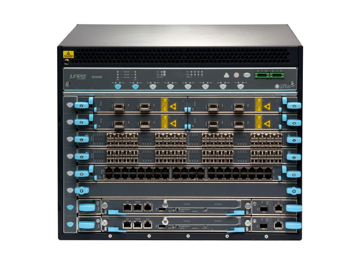 EX9208-RED3B-AC Juniper EX9208 8-Slots Expansion L3 Switch Chassis