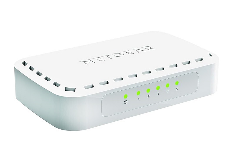 GS305E-100NAS Netgear 300 GS305E 5 x Ports 10/100/1000Base-T Gigabit Ethernet Switch