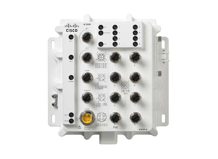 IE-2000-24T67-B Cisco Industrial Ethernet 2000 Switch