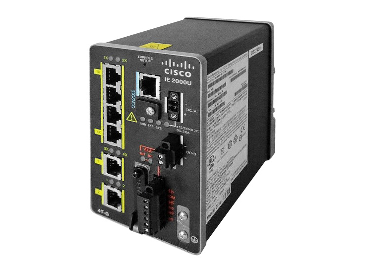 IE-2000-4S-TS-G-L Cisco Industrial Ethernet 2000 Switch
