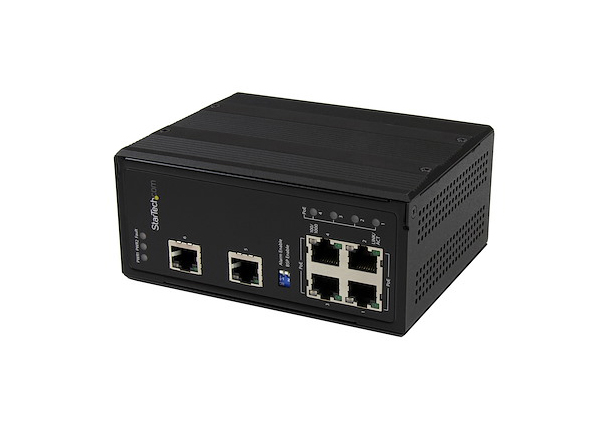 IES61002POE StarTech 6-Port Unmanaged Fast Ethernet Switch with PoE+