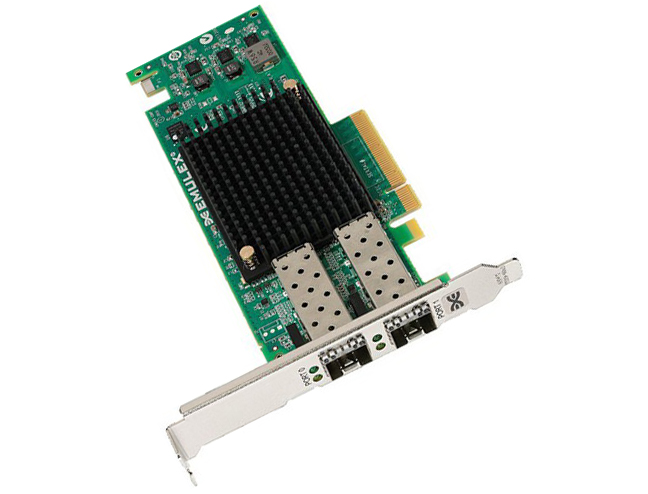 LPE16202-X - Emulex LightPulse 2-Port 8GFC 16GFC 10GBE FCOE PCI-E Converged Adapter