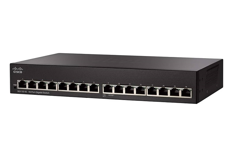 SG110-16-NA Cisco Small Business 110 Series SG110-16 16 x Ports 10/100/1000Base-T GBE Switch