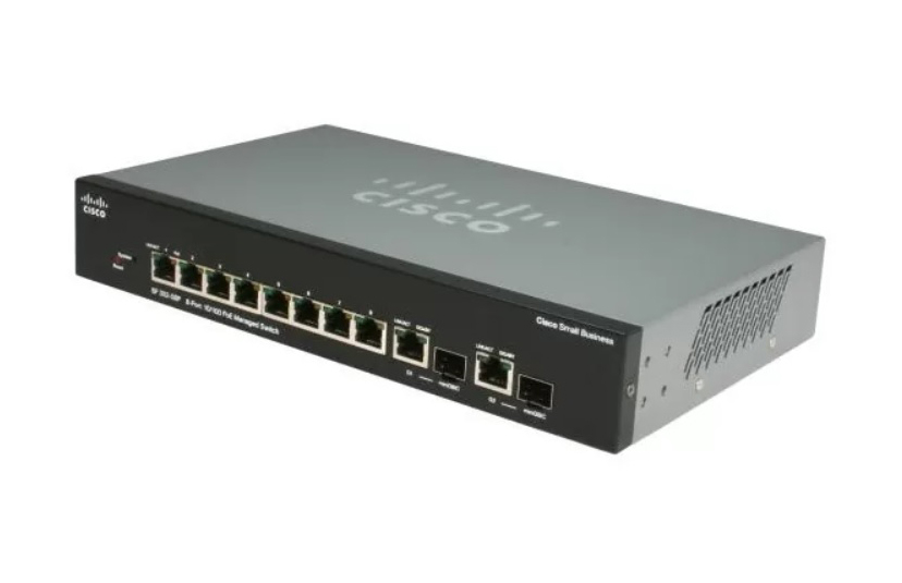 SG200-10FP-NA Cisco SG200-10FP 10-Port 10/100/1000 Gigabit PoE Smart Switch