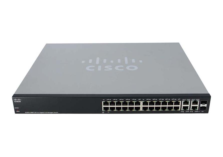 SG300-28 Cisco 300 Series SRW2024-K9 26 Port Gigabit Switch