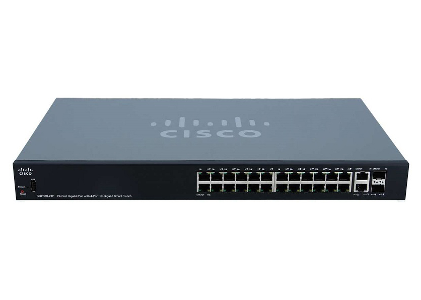 SG350XG-24F Cisco 350X Series 24-Port 10GBase-T Managed Stackable Rackmount Switch