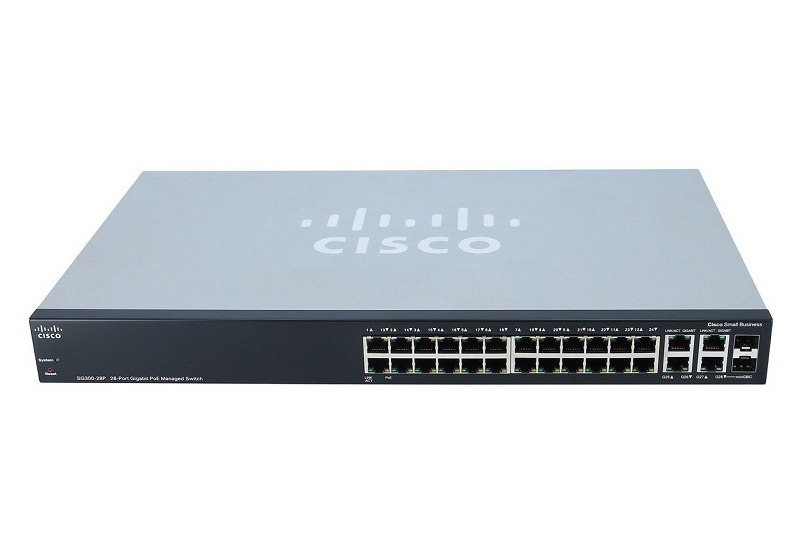 SRW2024P-OB Cisco 24-Ports 24 x 10/100/1000 Gigabit PoE Managed Switch