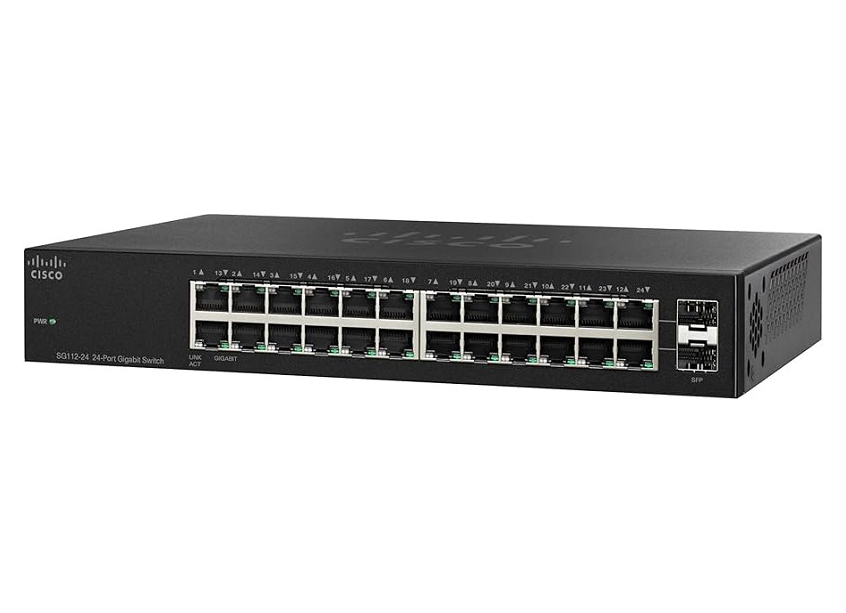 SRW224G4-K9-NA Cisco Small Business 300 24-Port x10/100Base-TX + 2 x10/100/1000Base-T Switch