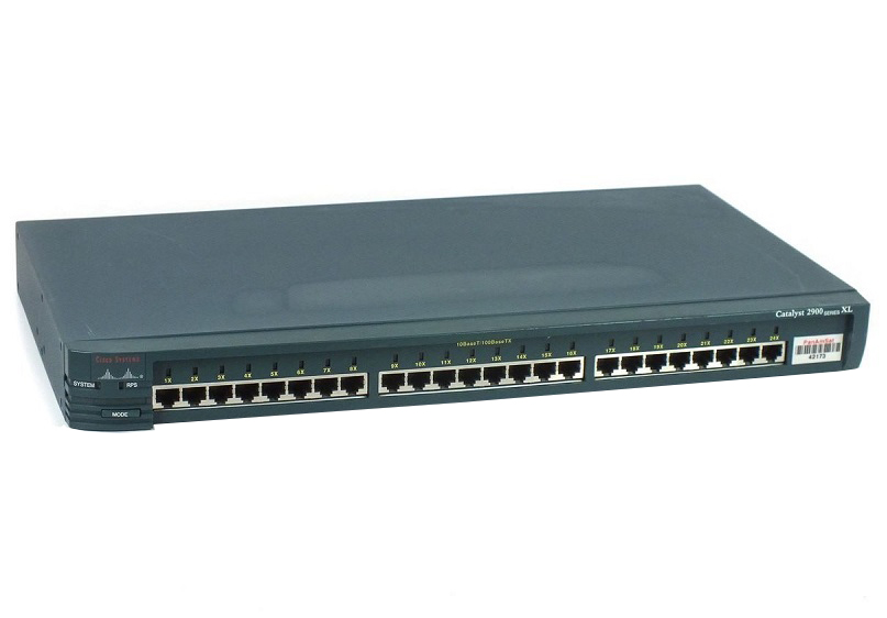 WS-C1924EN Cisco Catalyst 1924 24-Port 100Mbps Ethernet Switch